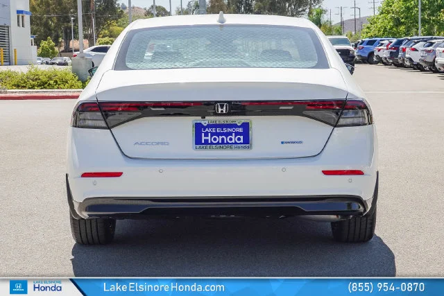 New 2026 Platinum White Pearl Honda EX-L Hybrid image 10