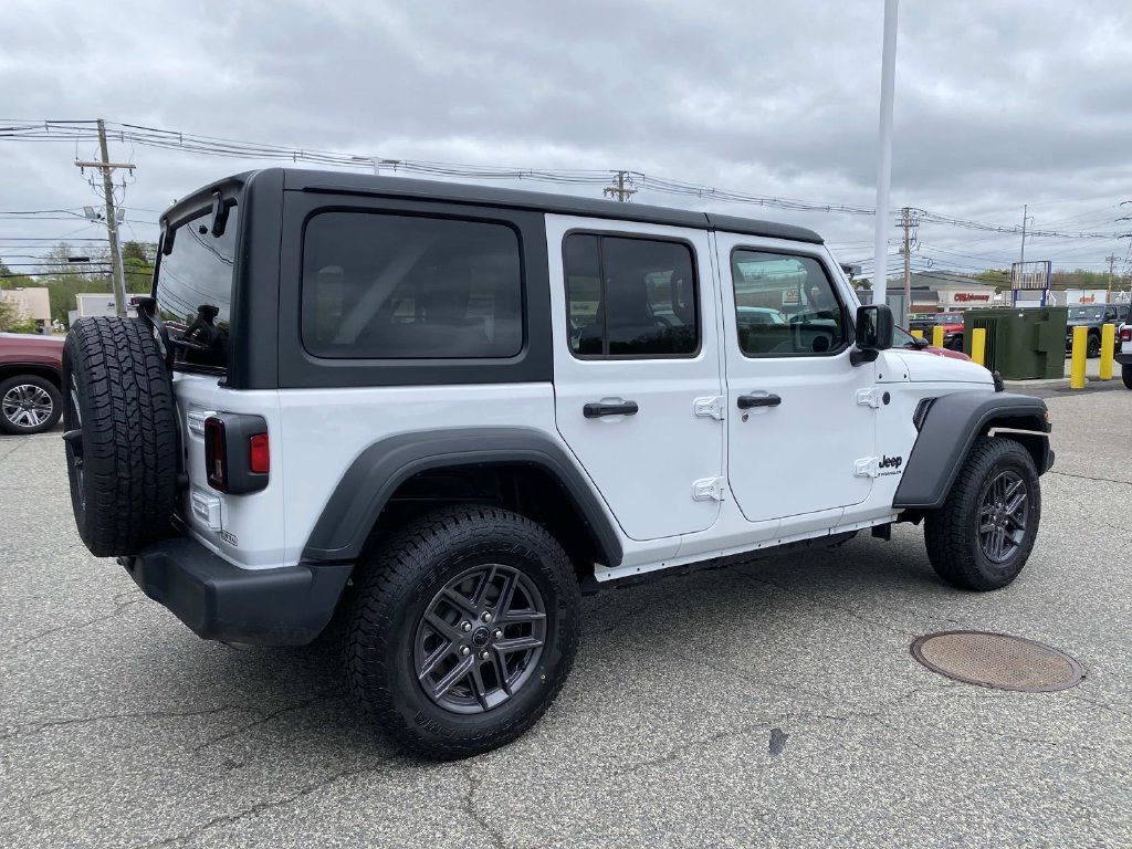 Certified Used 2025 White Jeep Sport S image 9