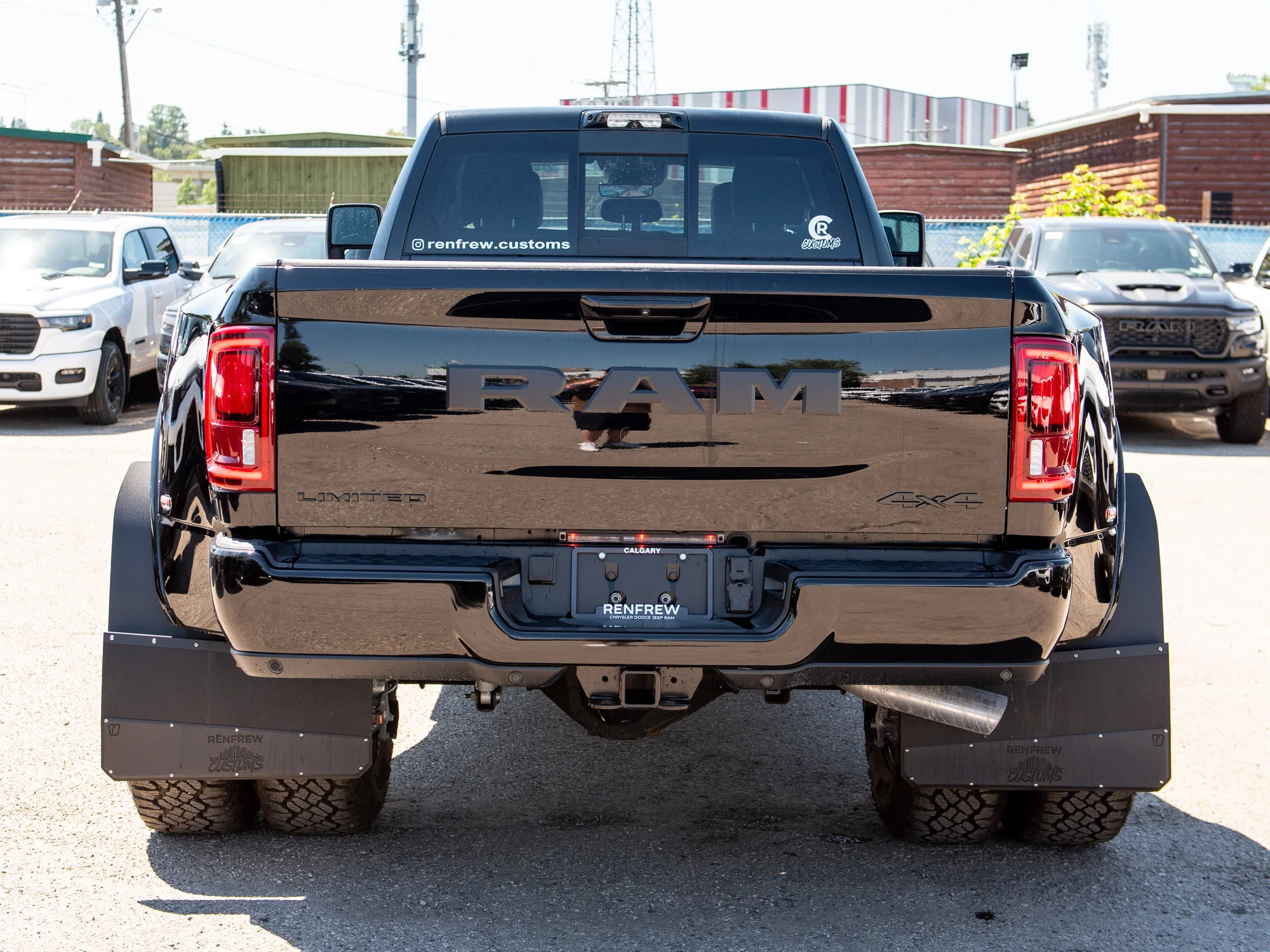 New 2026 Black RAM Limited*, 5 Inch Lift, 37s, Fuel Wheels, PPF image 8