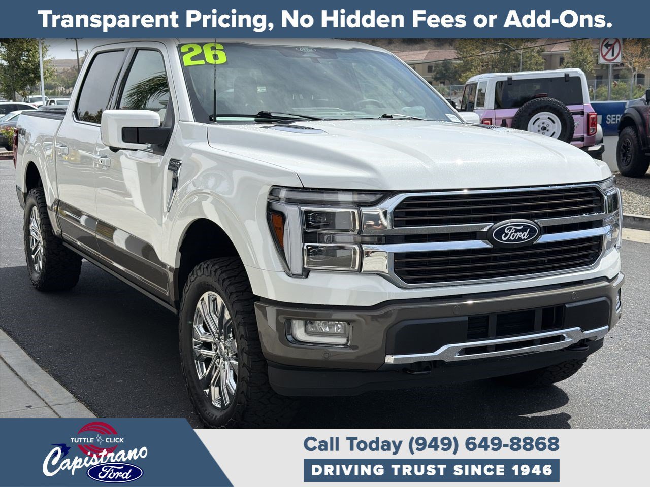 Used 2026 STAR WHITE METALL Ford King Ranch image 12