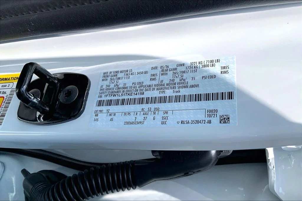 New 2026 White Ford XL image 14