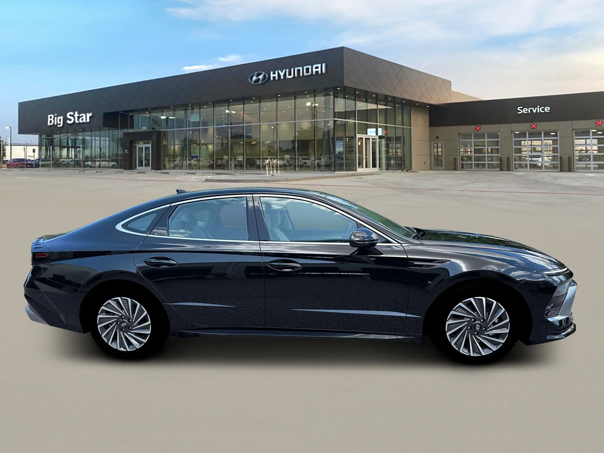 New 2026 Abyss Black Hyundai SEL image 9