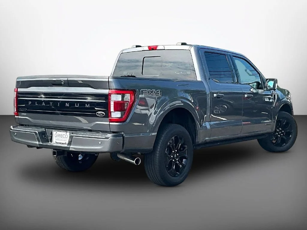Used 2022 Gray Metallic Ford Platinum image 7