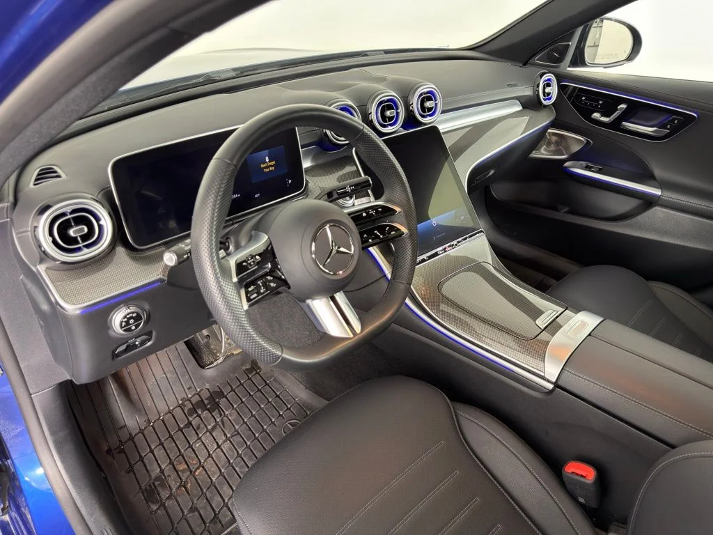 Certified Used 2025 Blue Mercedes-Benz C 300 image 13