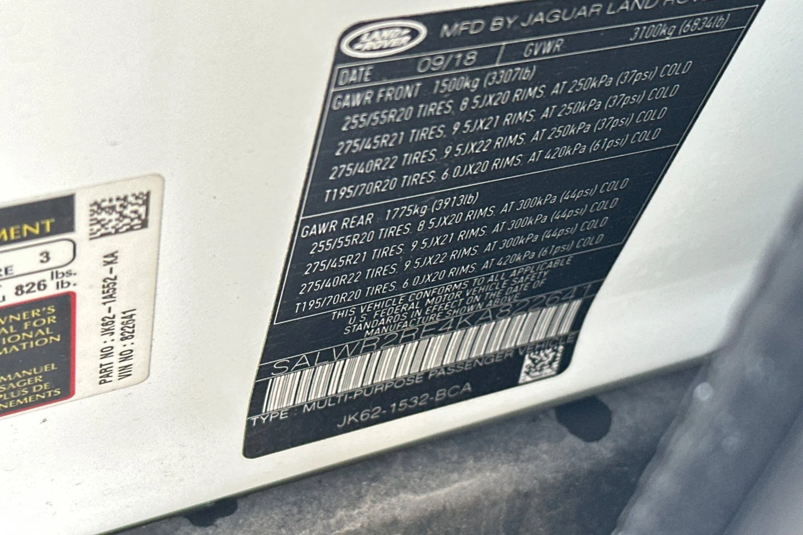 Used 2019  Land Rover Supercharged image 37