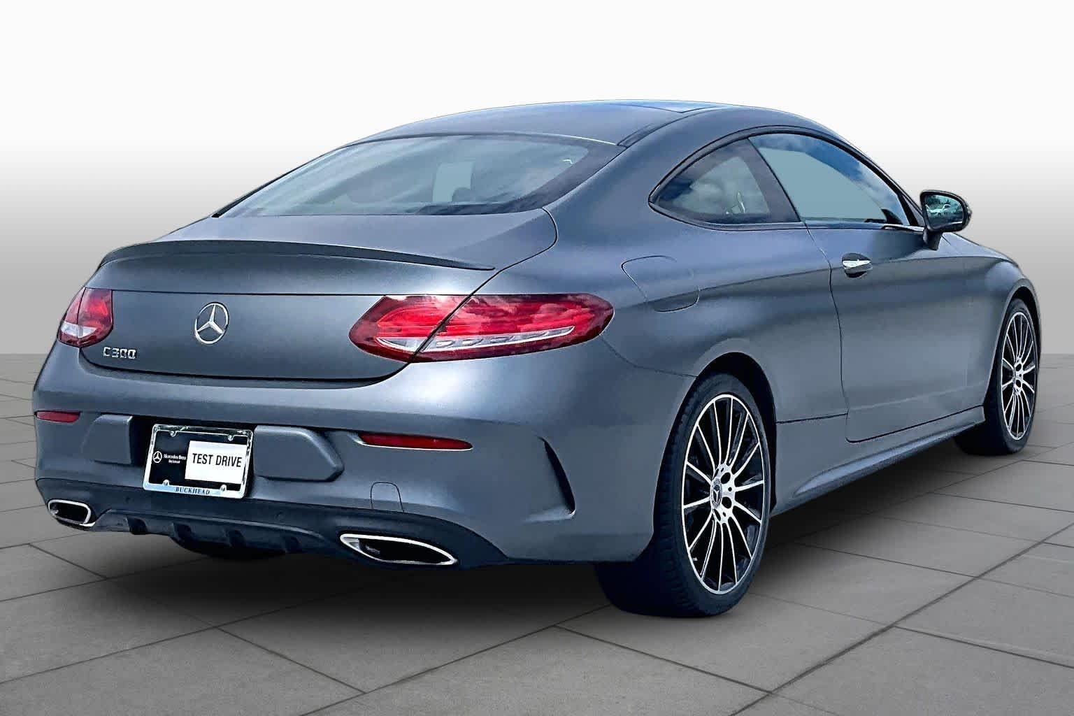 Used 2018 designo Selenite Grey Magno (Matte Finish) Mercedes-Benz C 300 image 12