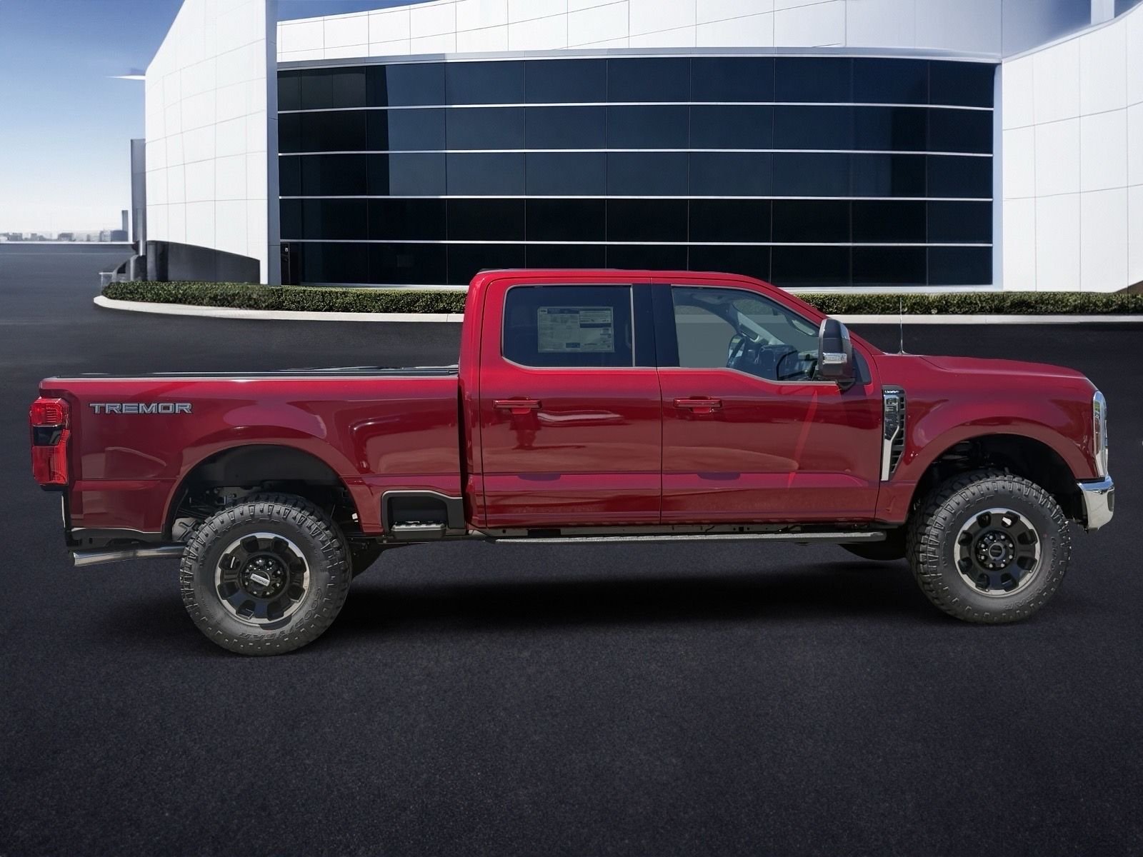 New 2026 Ruby Red Metallic Tinted Clearcoat Ford F-350® Lariat® image 4