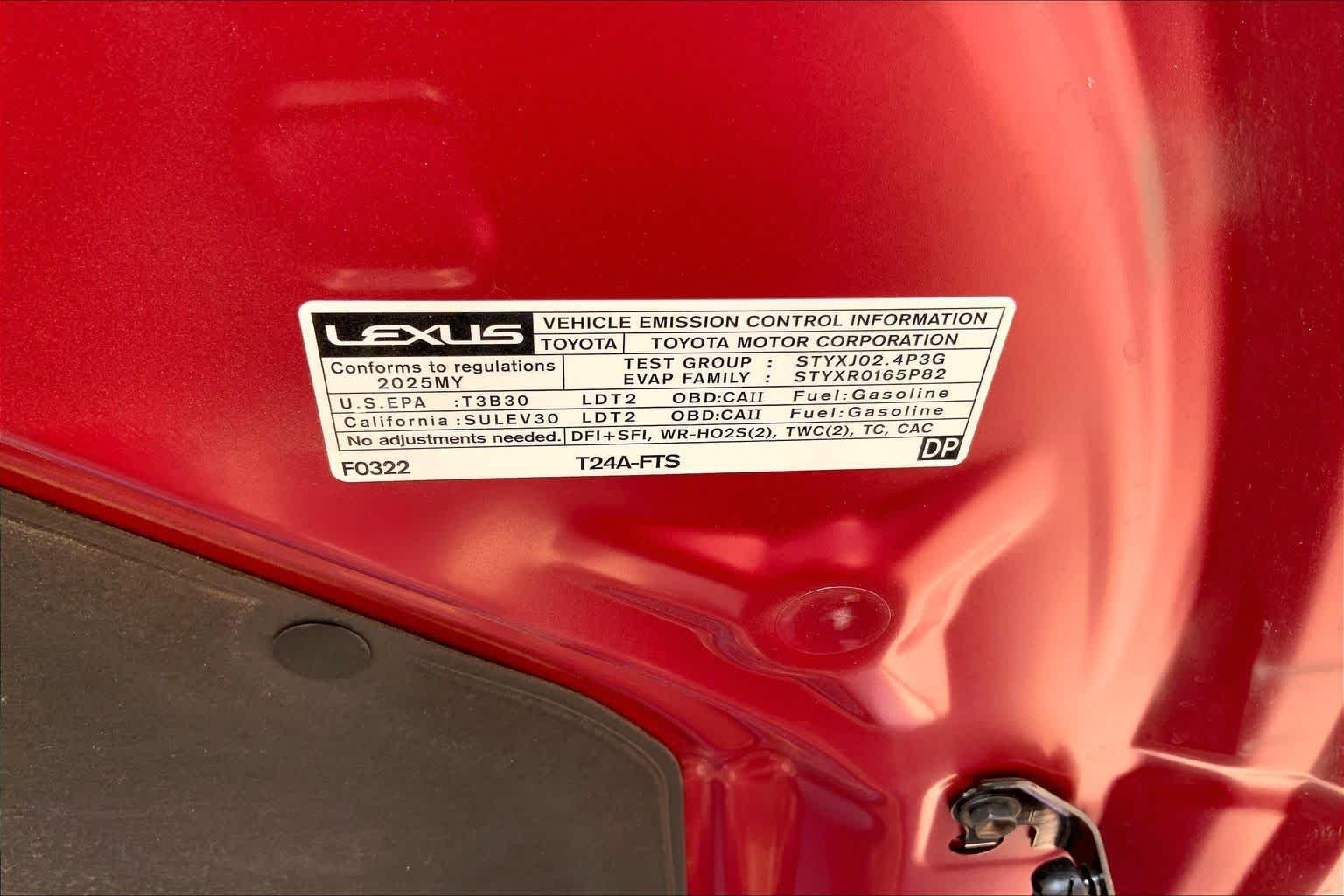 Used 2025 Matador Red Mica Lexus Luxury image 33