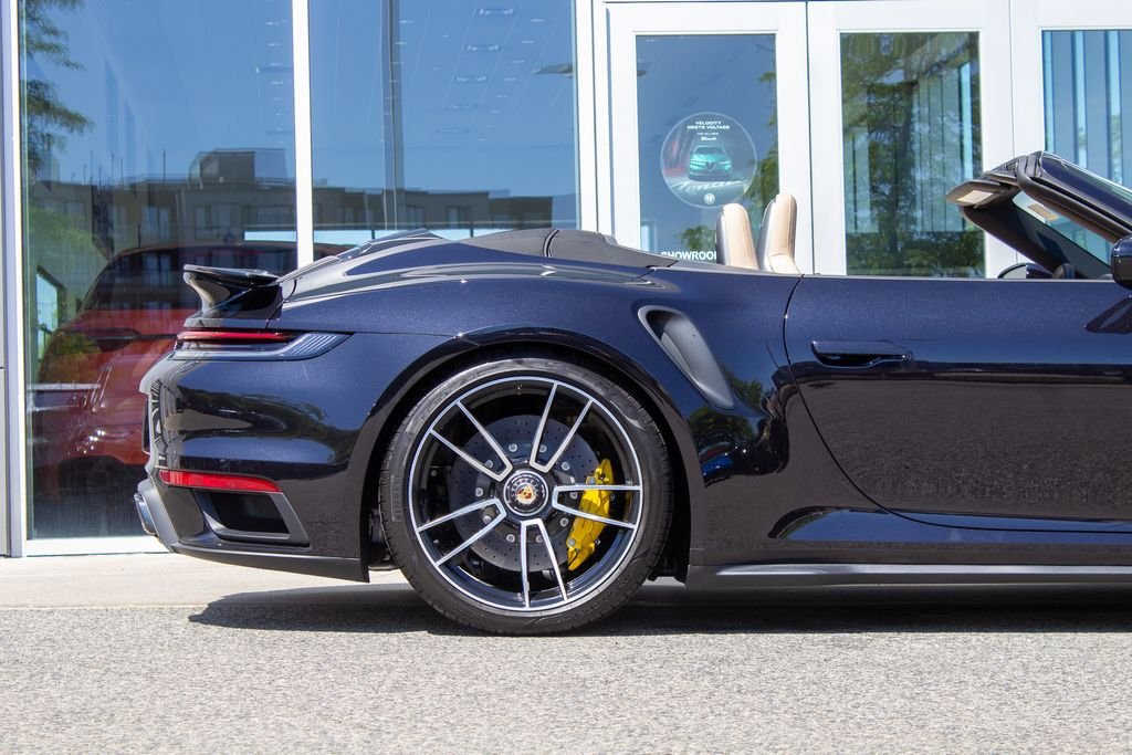 Used 2025 Jet Black Metallic Porsche Turbo S image 7