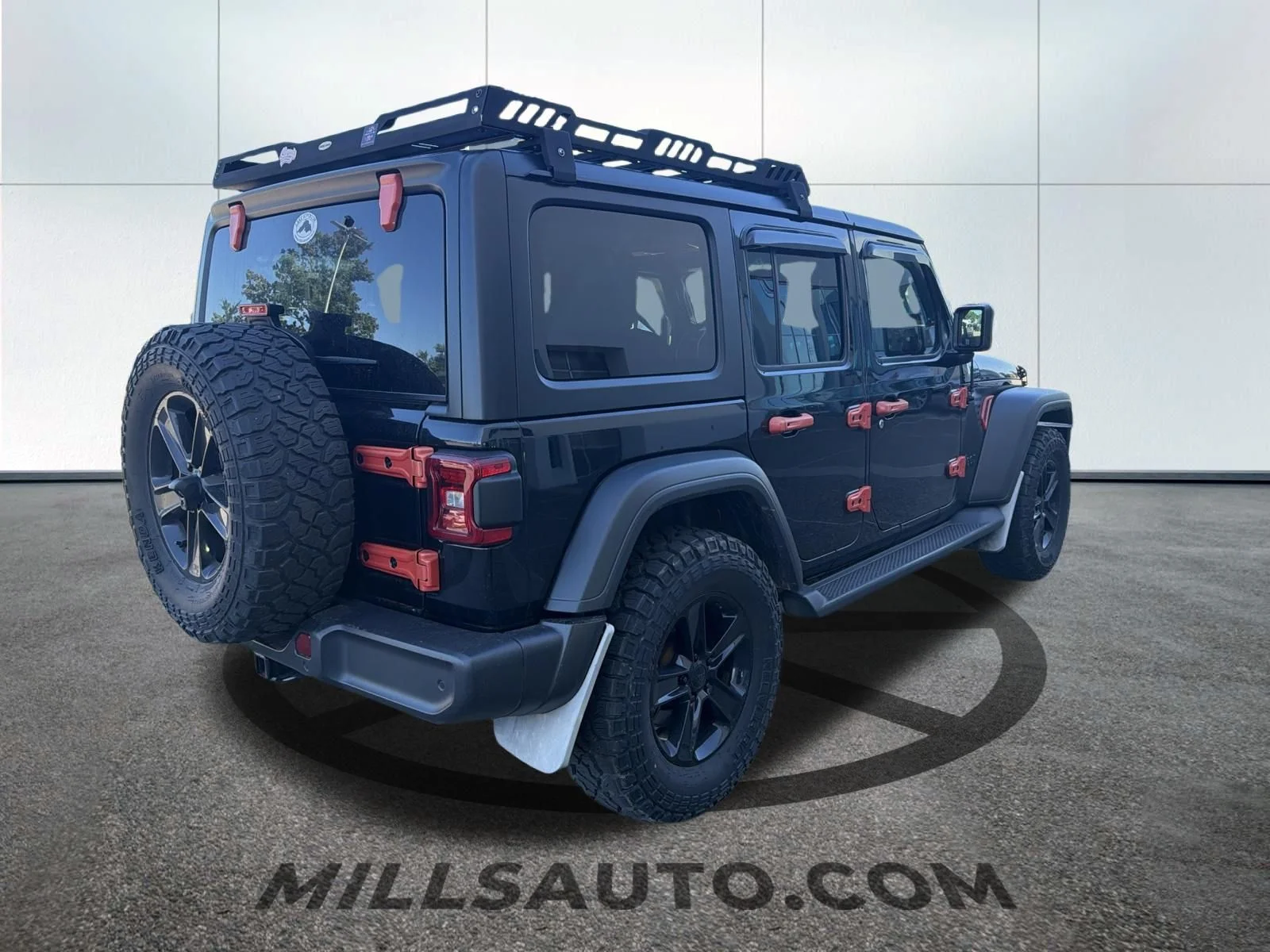 Used 2021 Black Jeep Unlimited Sport Altitude image 4