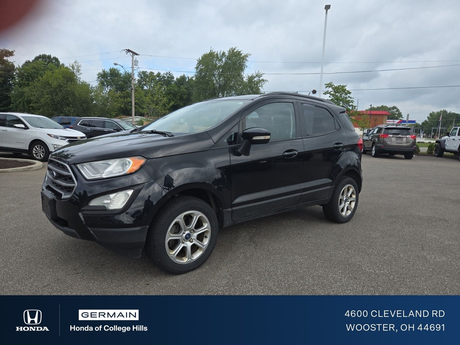 Used 2019 Ford Ecosport SE with VIN MAJ6S3GL5KC291267 for sale in Wooster, OH
