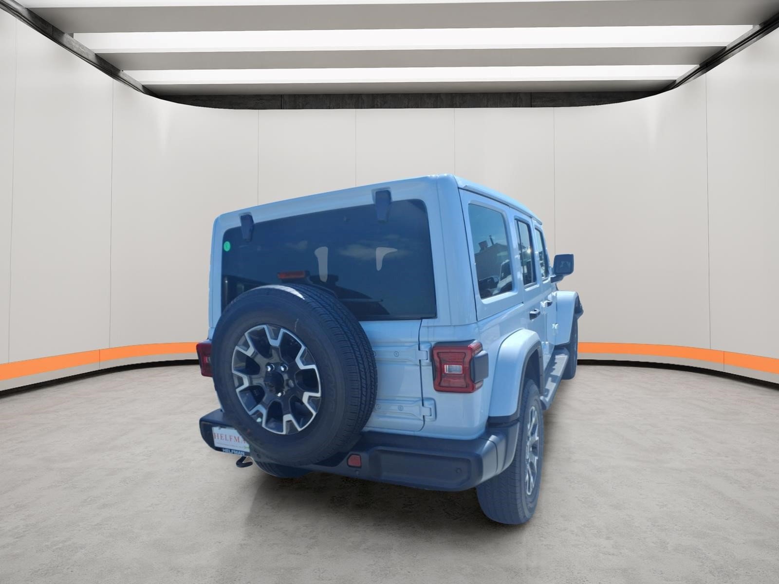 New 2026 Bright White Clear-Coat Exterior Paint Jeep Sahara image 6