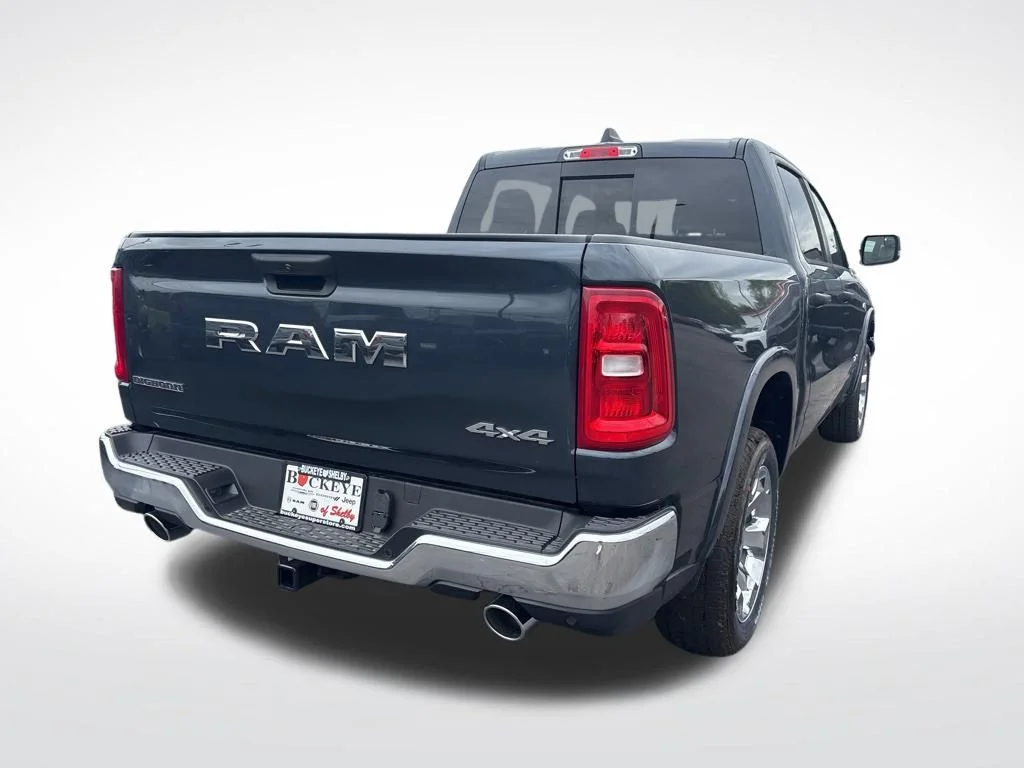 New 2026 Forged Blue Metallic Exterior Paint RAM BIG HORN image 3