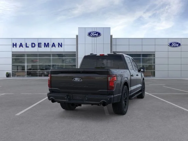 New 2026 Agate Black Metallic Ford XLT image 8