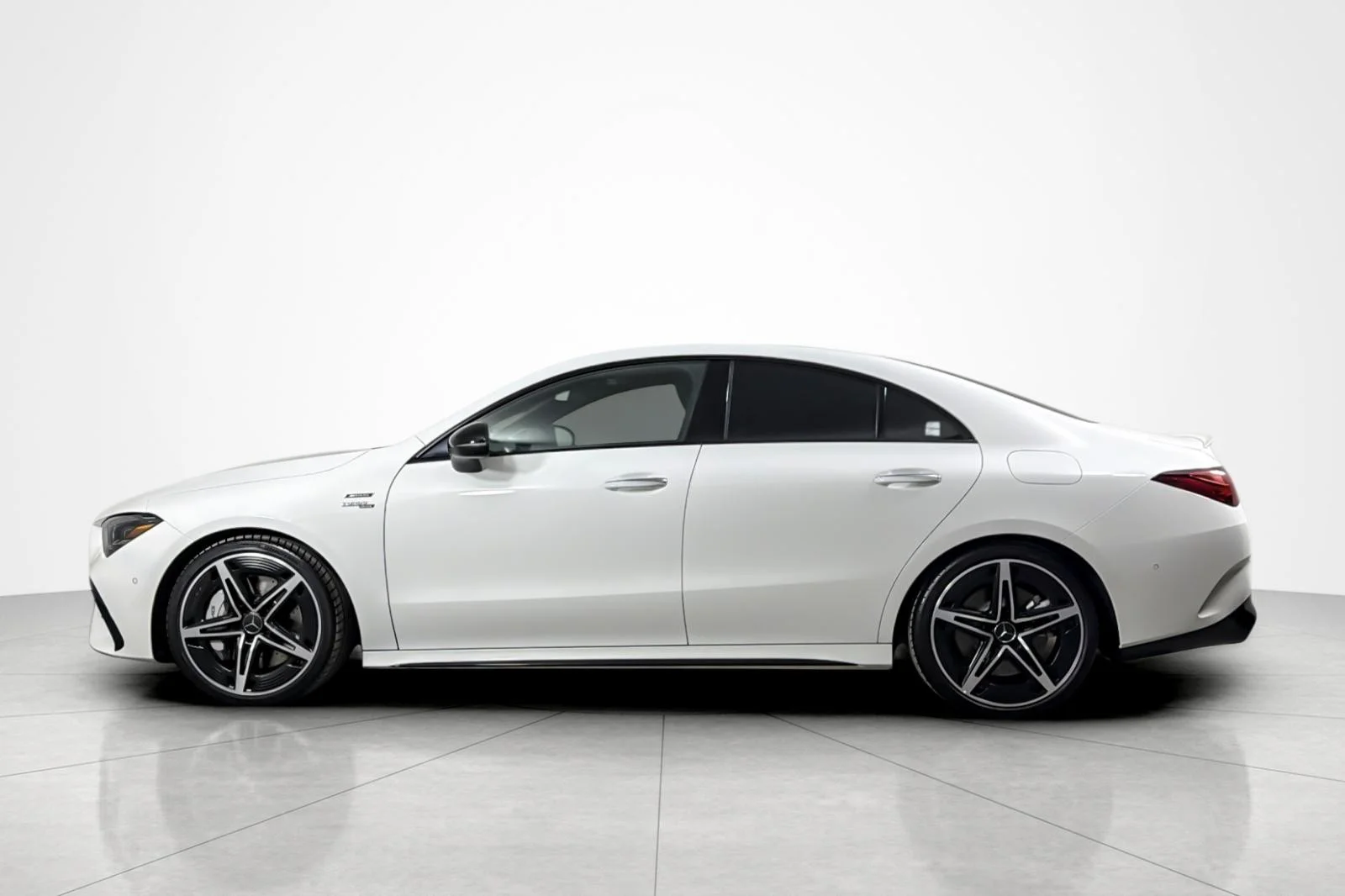 Used 2025 Polar White Mercedes-Benz AMG® CLA 35 4MATIC Coupe image 2