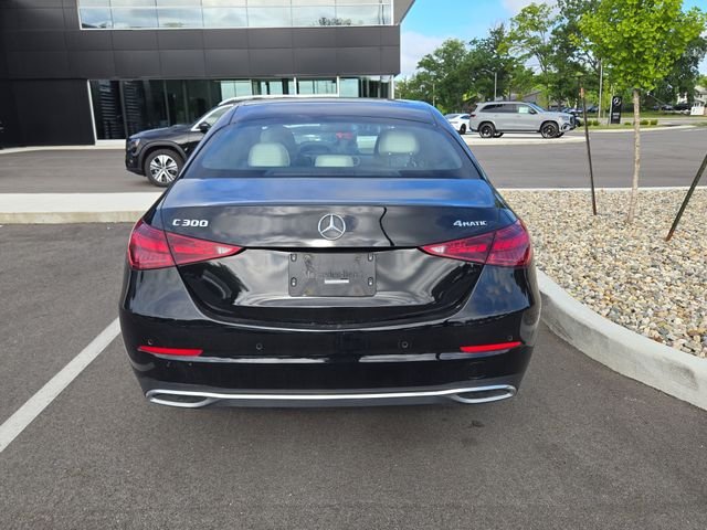 Certified Used 2022 Black Mercedes-Benz C 300 image 4