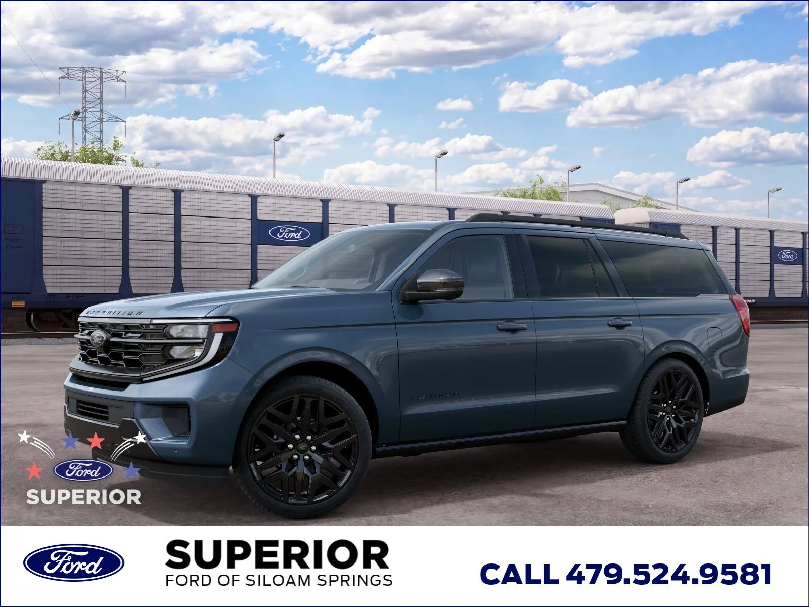 New 2027 Nocturnal Blue Ford Platinum image 1
