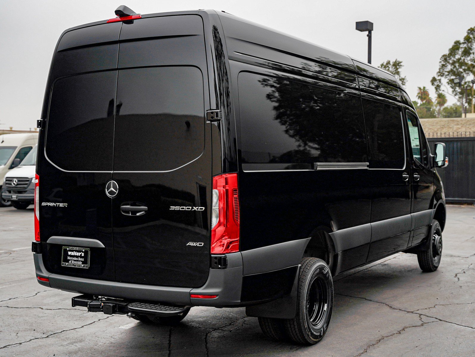 New 2026 Jet Black Mercedes-Benz 3500XD High Roof I4 Diesel HO 170 AWD image 4