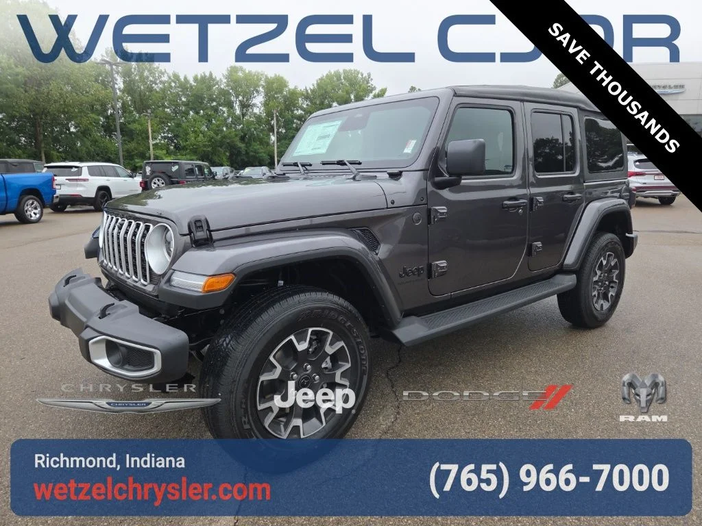 New 2025 Gray Jeep Sahara image 3