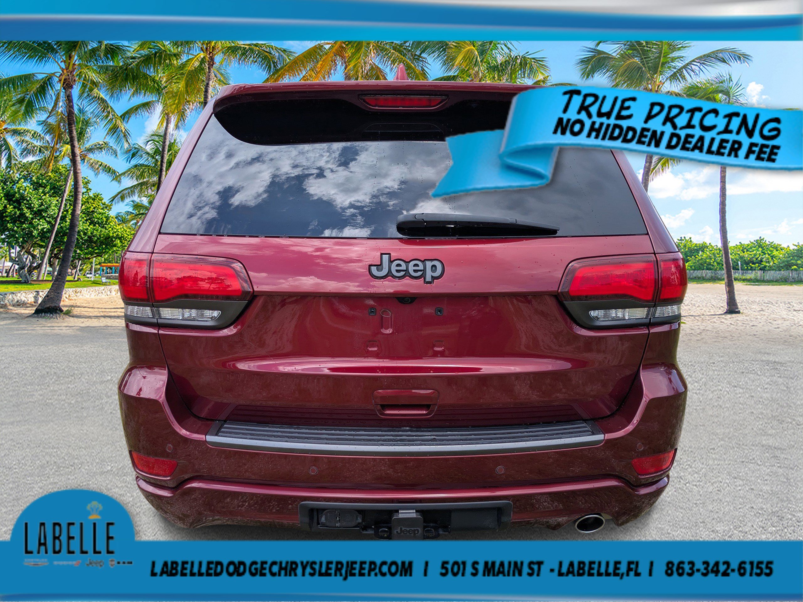 Used 2021 Velvet Red Pearlcoat Jeep 80th Anniversary image 4