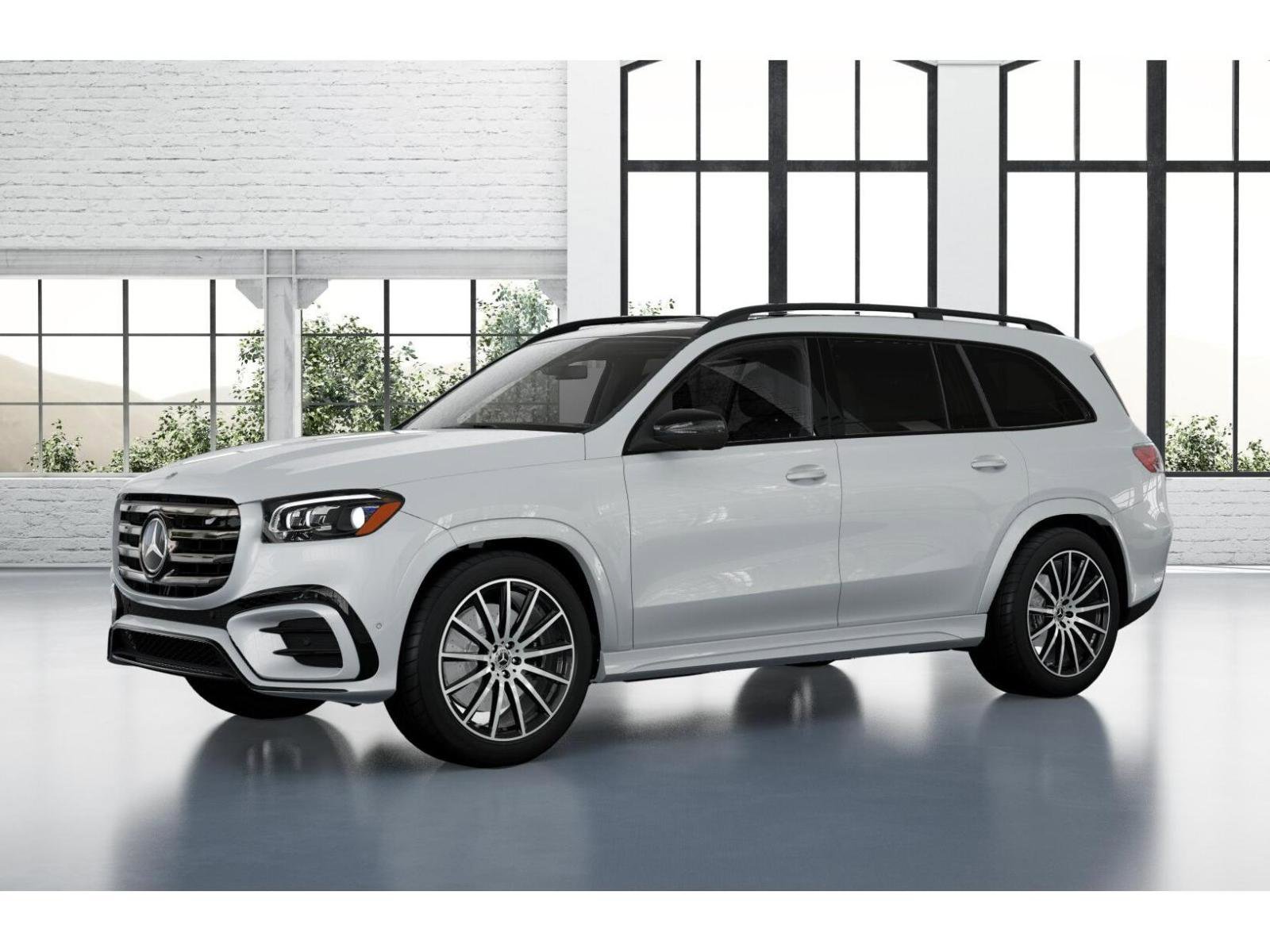 New 2026 MANUFAKTUR Moonlight White Metallic Mercedes-Benz GLS 450 image 81