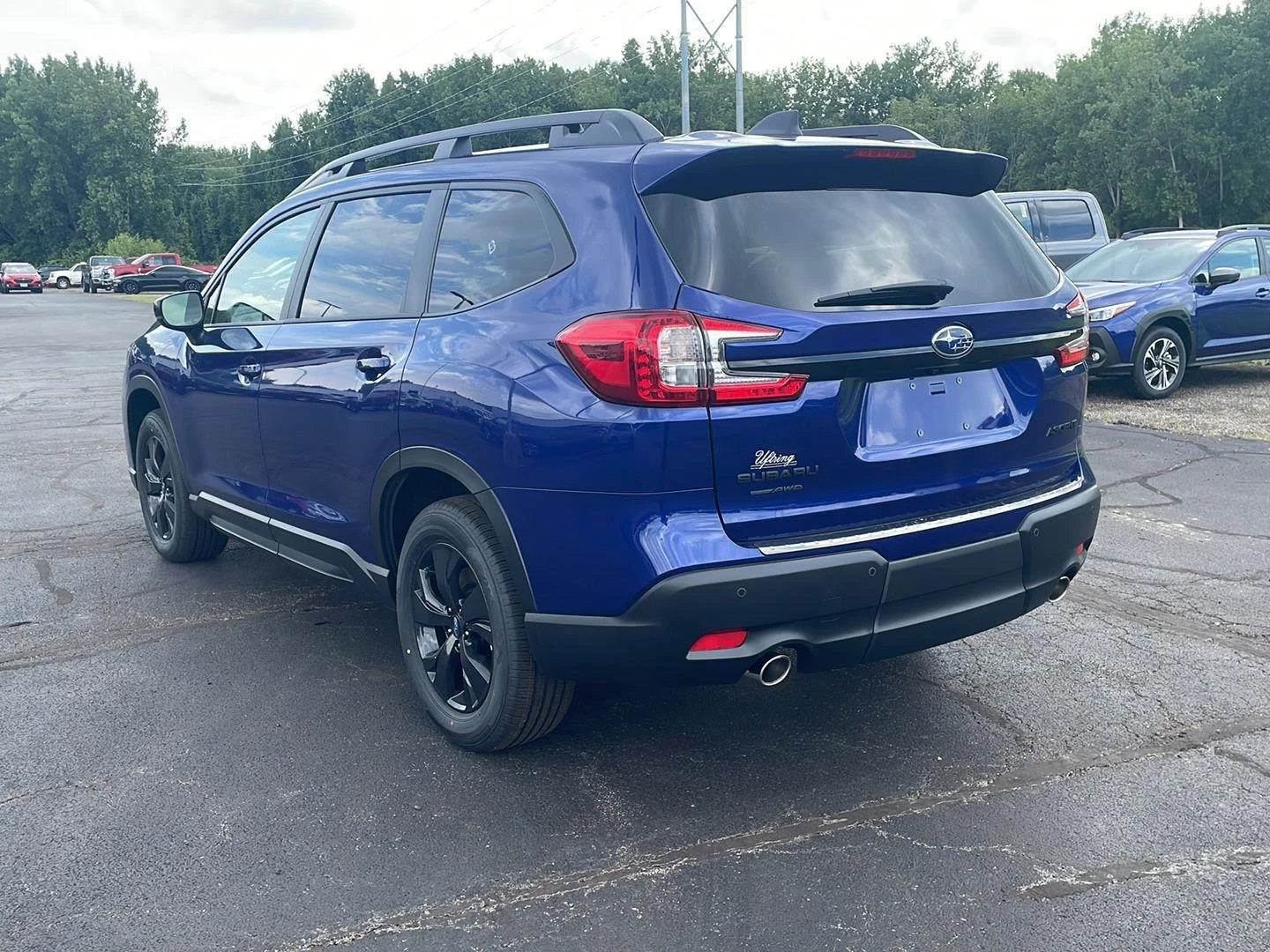 New 2026 Sapphire Blue Pearl Subaru Premium image 3