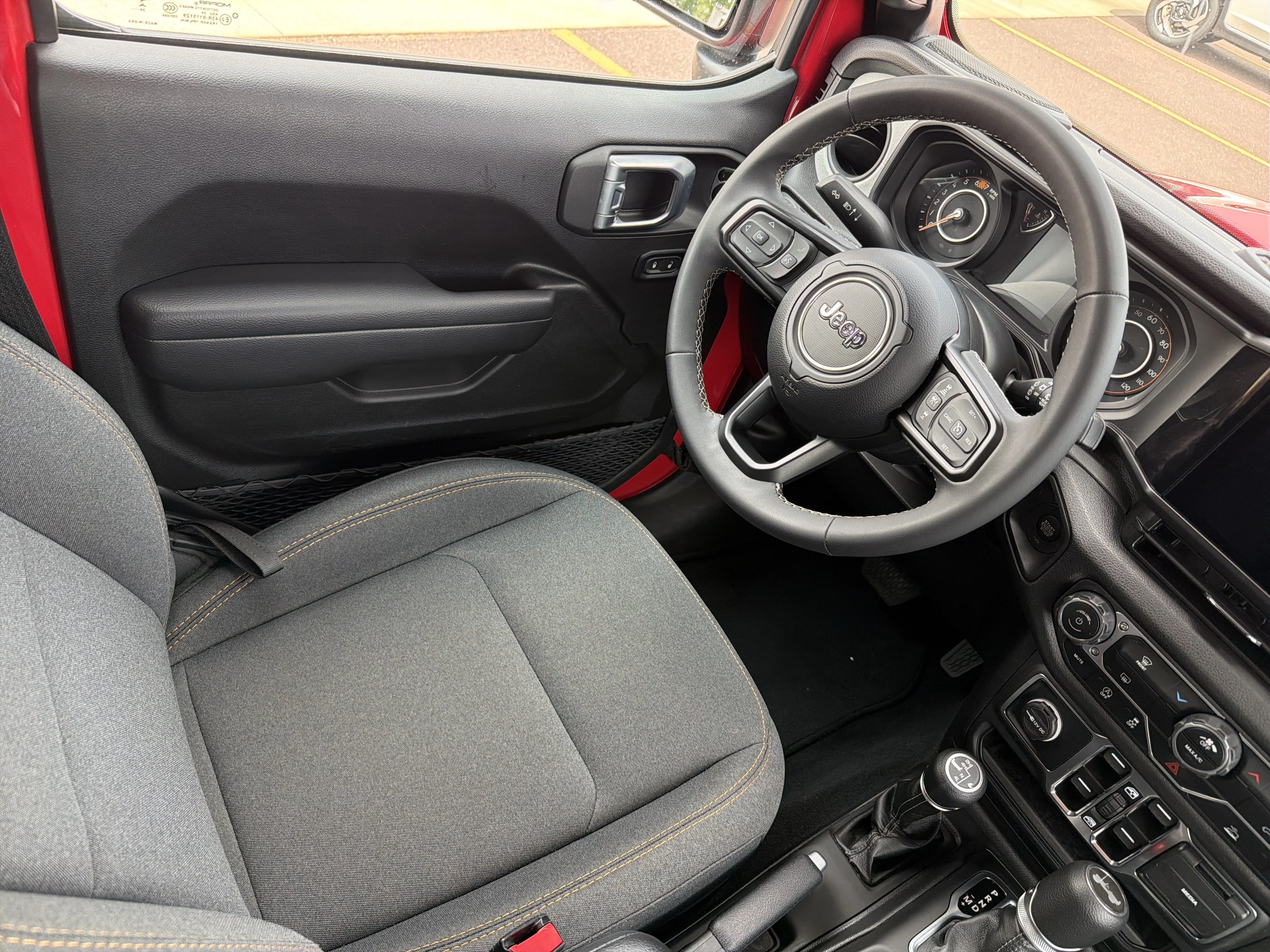Used 2025 Firecracker Red Clearcoat Jeep Sport S image 9