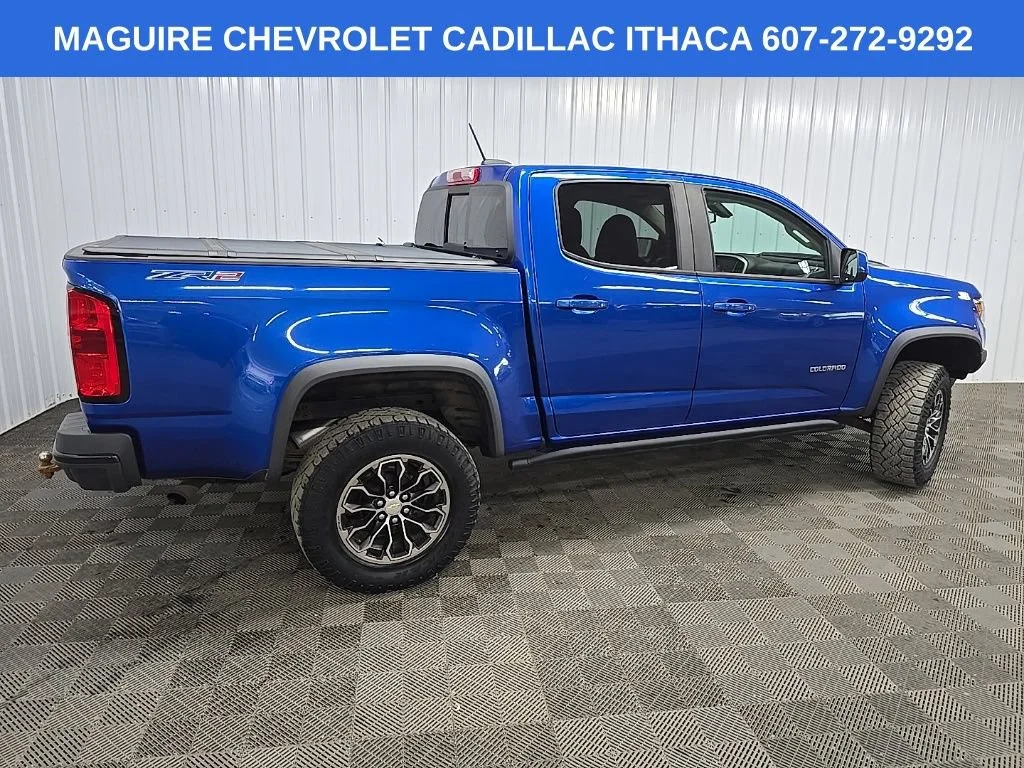 Used 2019 KINETIC BLUE METALLIC Chevrolet 4WD ZR2 image 3