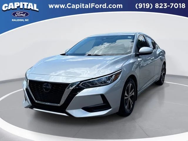 Used 2023 Silver Nissan SV image 1
