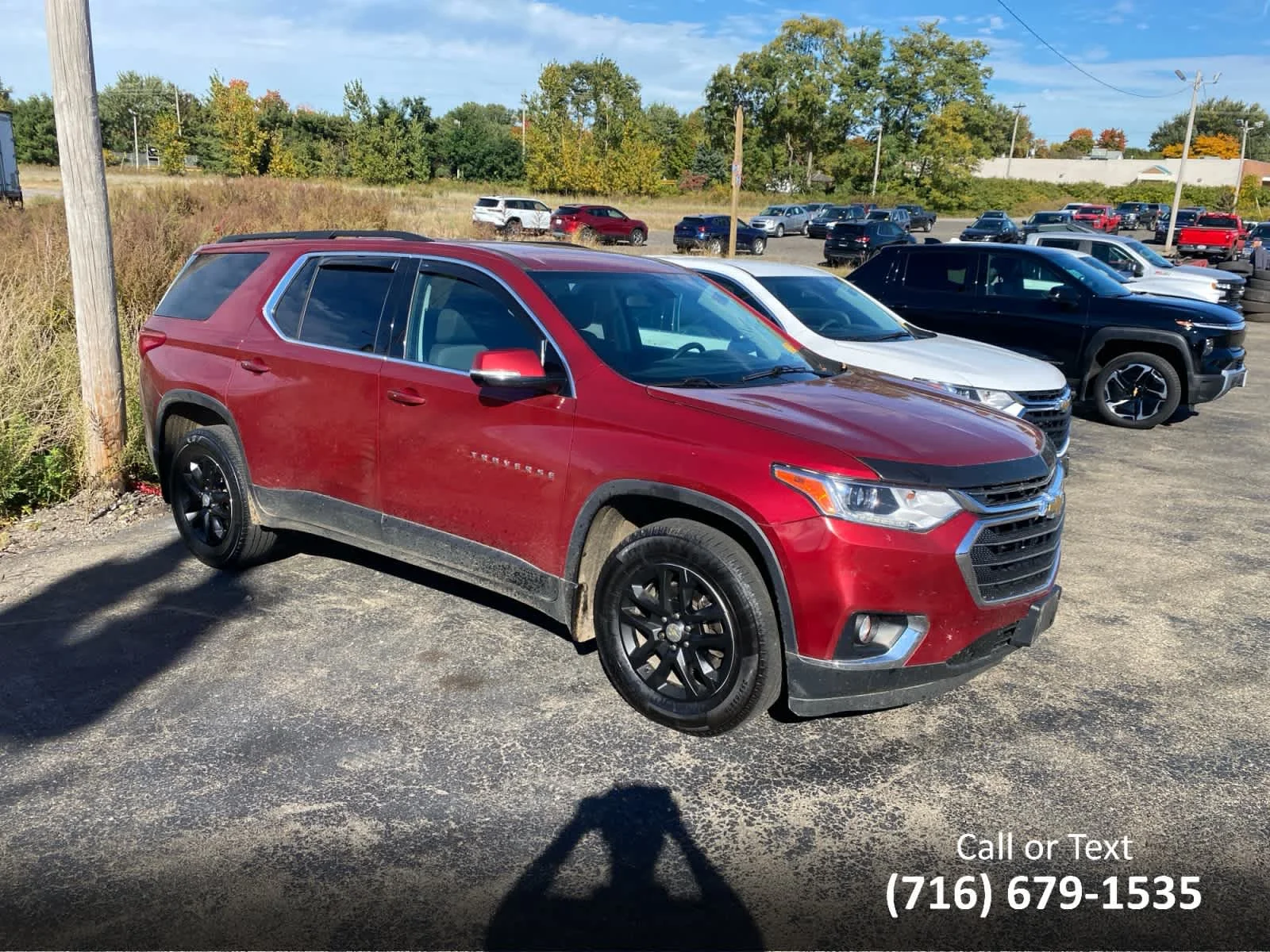 Used 2019 Cajun Red Tintcoat Chevrolet LT Cloth image 3