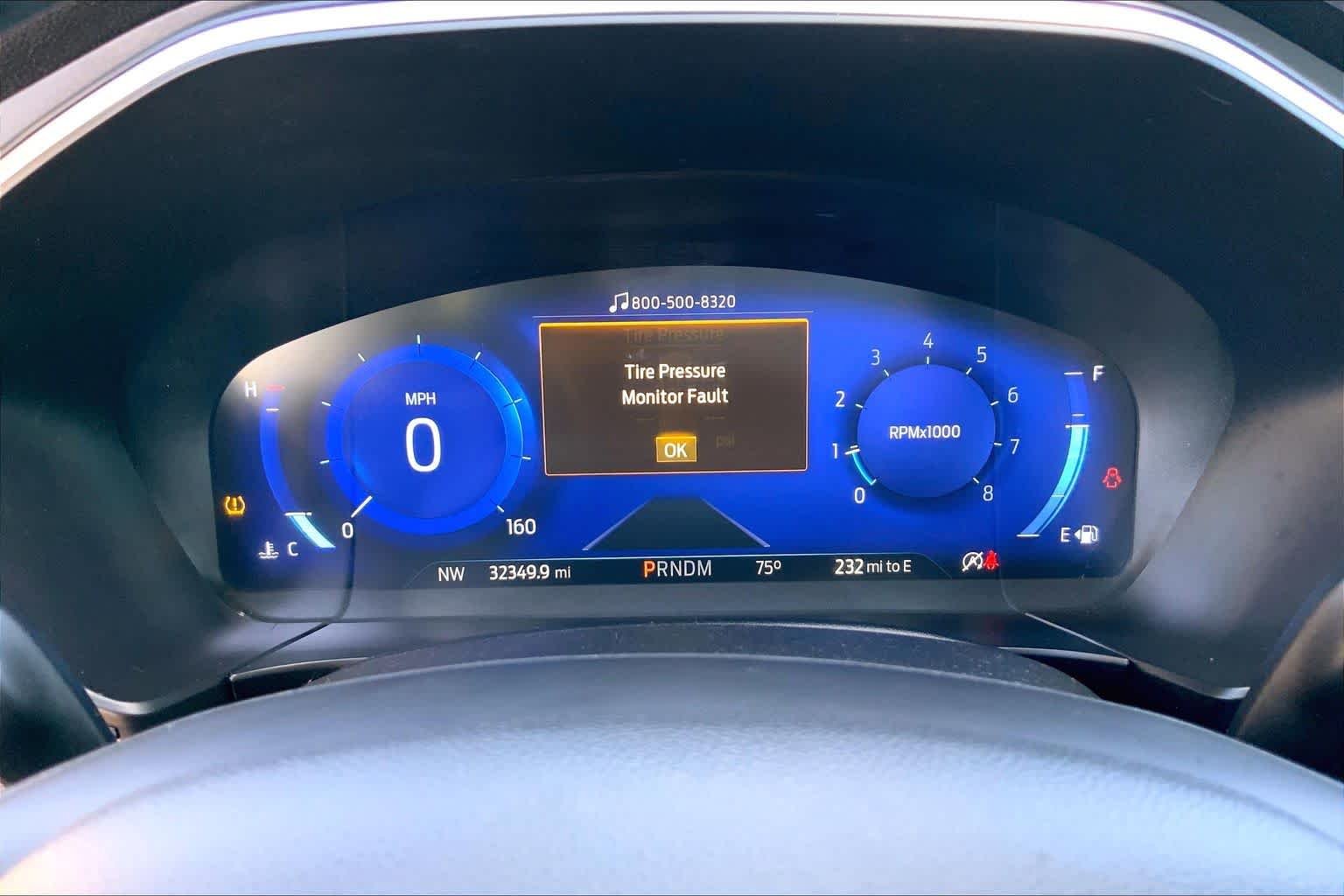 Used 2020 Star White Metallic Tri-Coat Ford Titanium image 26