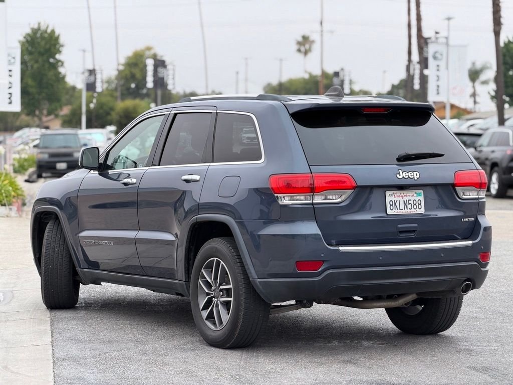 Used 2019 Jeep Grand Cherokee Limited with VIN 1C4RJEBG2KC700941 for sale in Claremont, CA