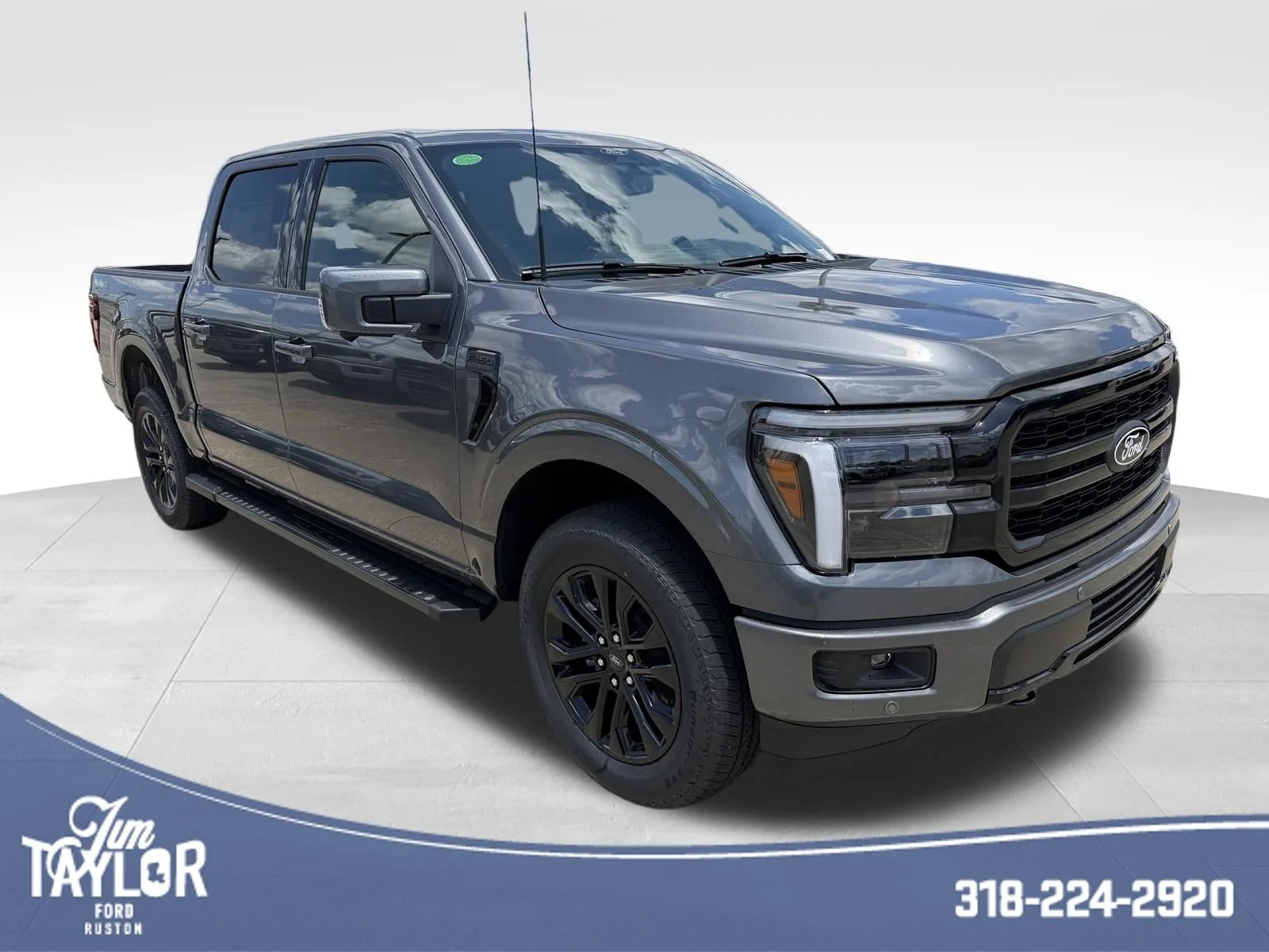 New 2026 Carbonized Gray Metallic Ford Lariat® image 3