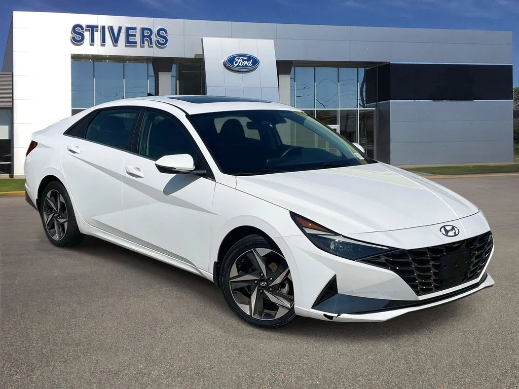 Certified Used 2023 Serenity White Pearl Hyundai Limited image 1