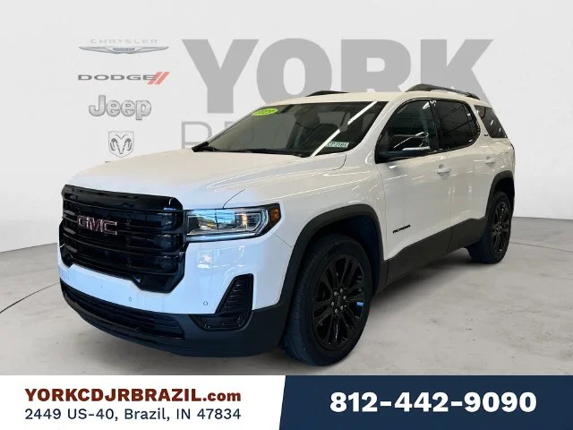 Used 2023 White GMC SLE image 1