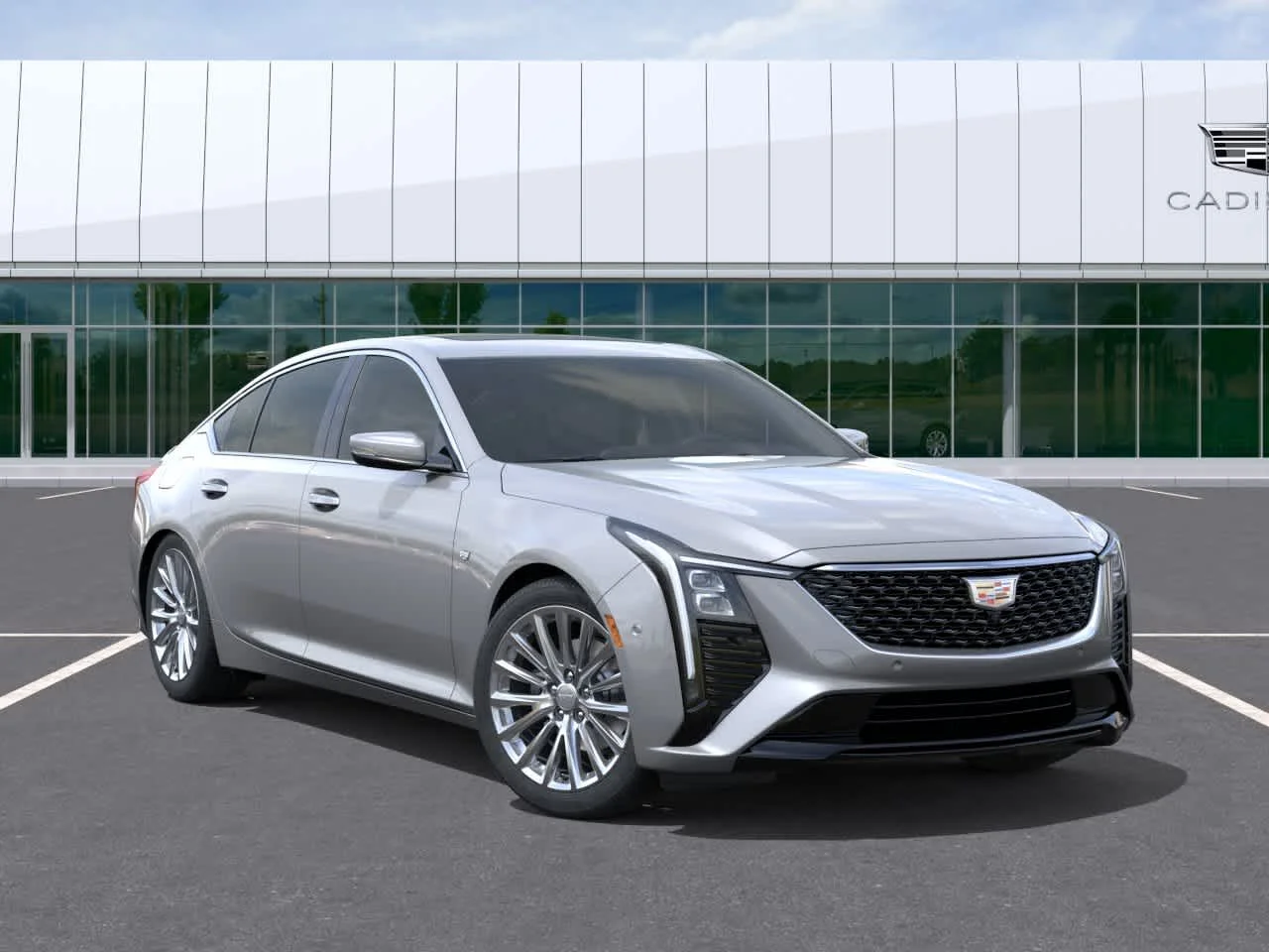 New 2026 Argent Silver Metallic Cadillac Premium Luxury image 7