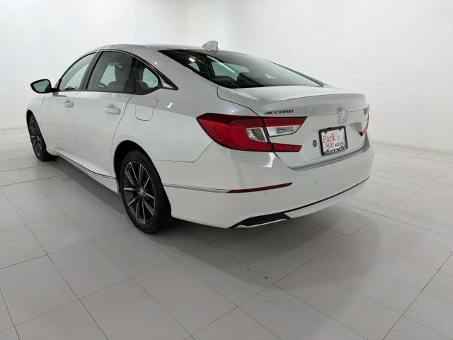 Used 2021 Platinum White Pearl Honda EX-L image 3