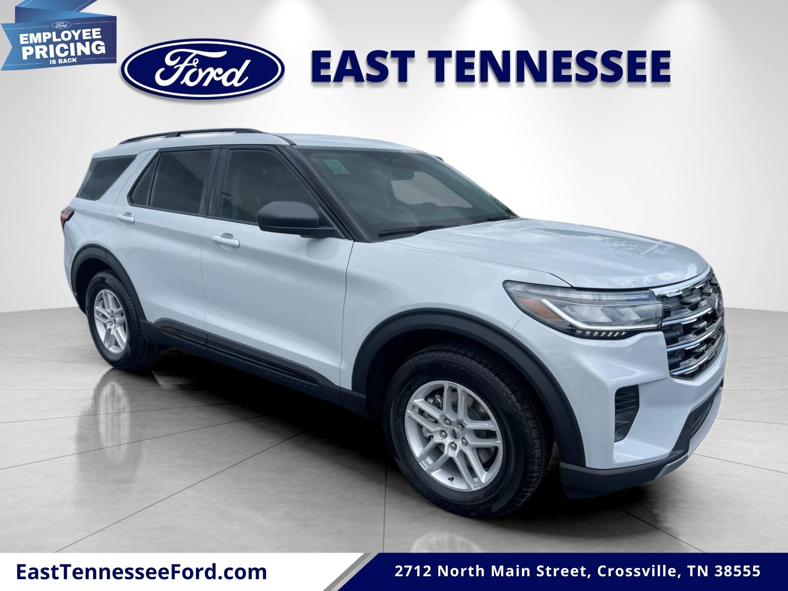 New 2026 Space White Metallic Ford Active image 1