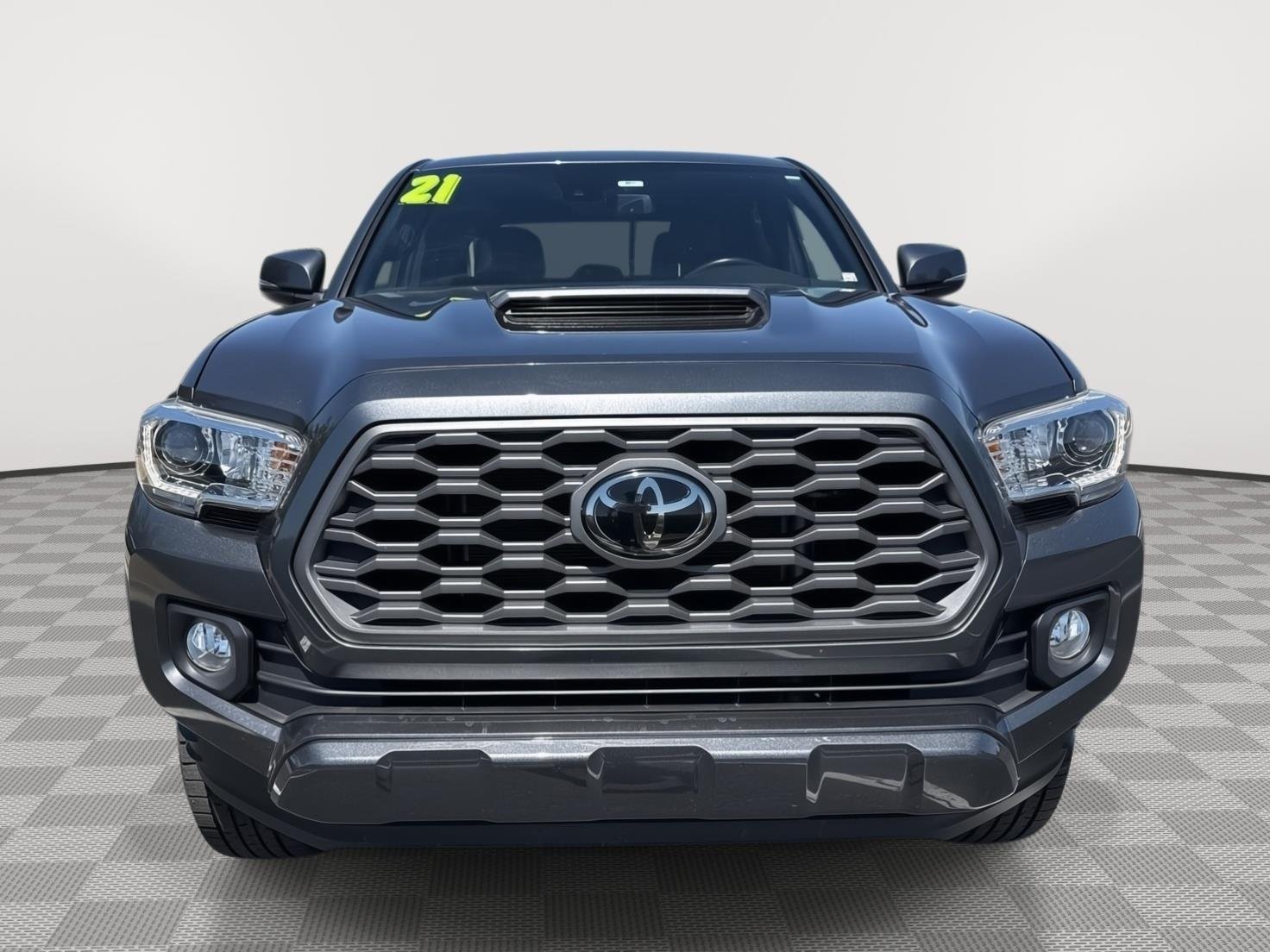 Used 2021 Magnetic Gray Metallic Toyota TRD Sport image 8