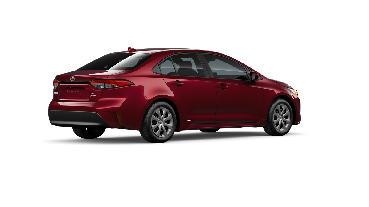 New 2026 Ruby Flare Pearl Toyota Hybrid LE image 10