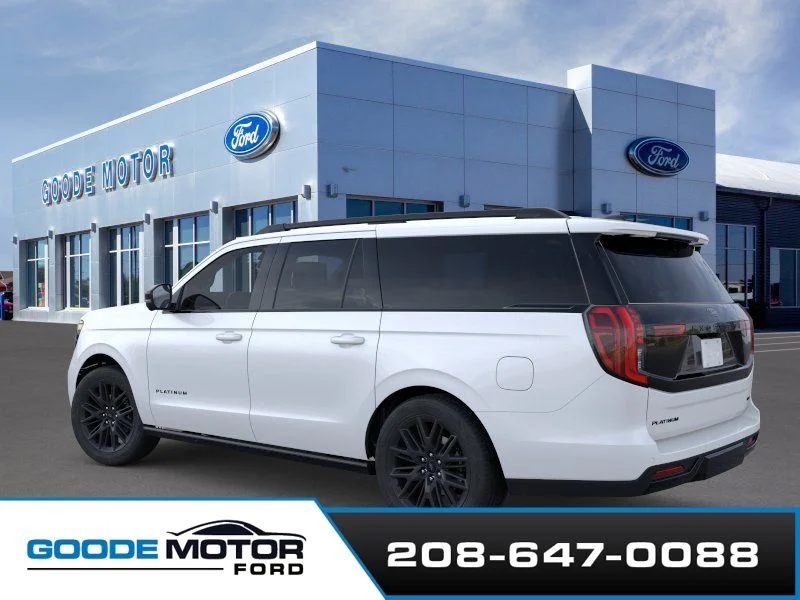 New 2026 Star White Metallic Tri-Coat Ford MAX Platinum® image 4
