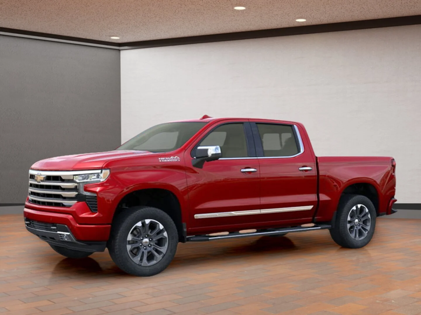 New 2026 Red Chevrolet Crew Cab Short Box 4-Wheel Drive High Country image 2