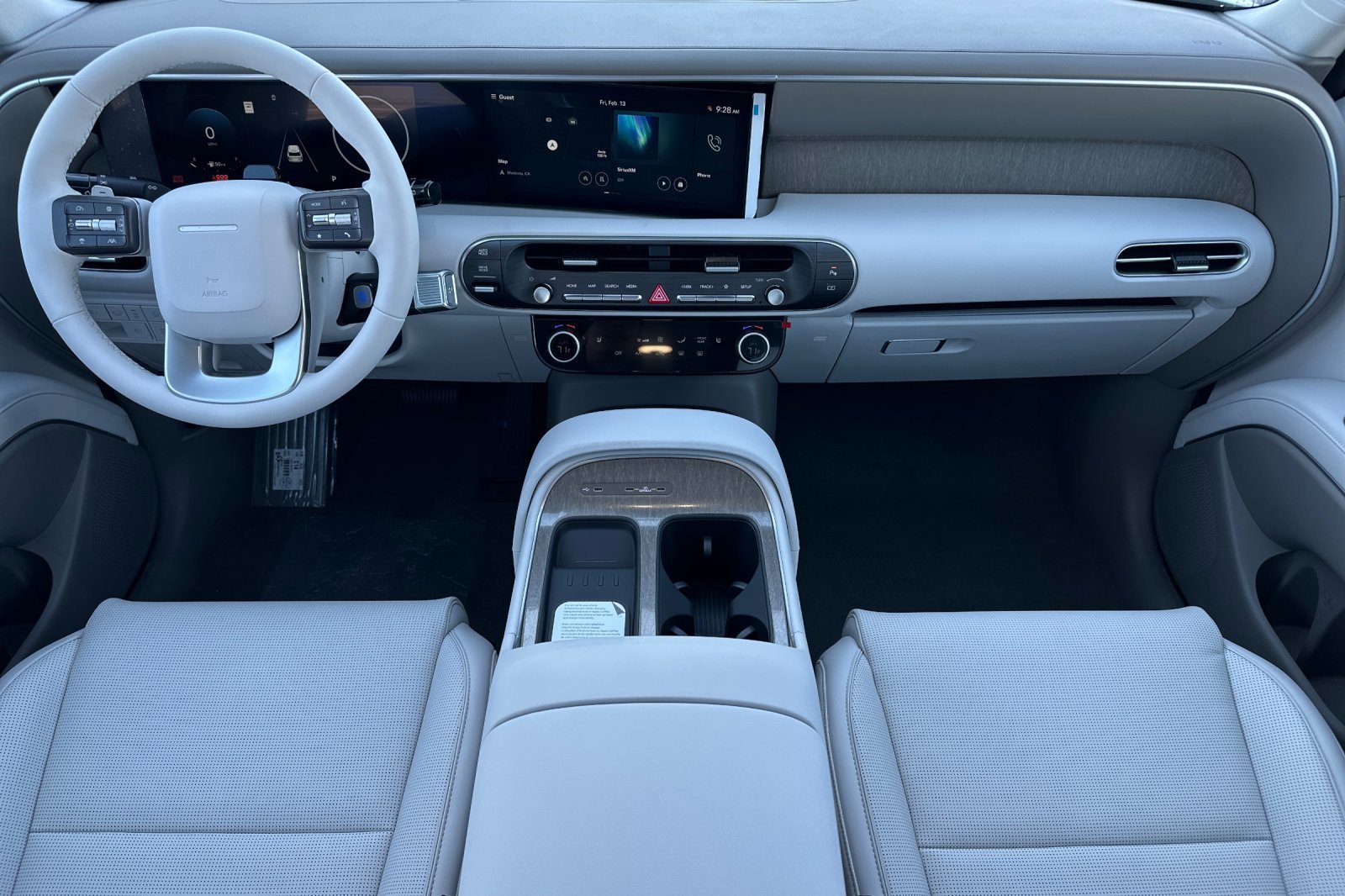 New 2026 Creamy White Pearl Hyundai SEL 8P image 13