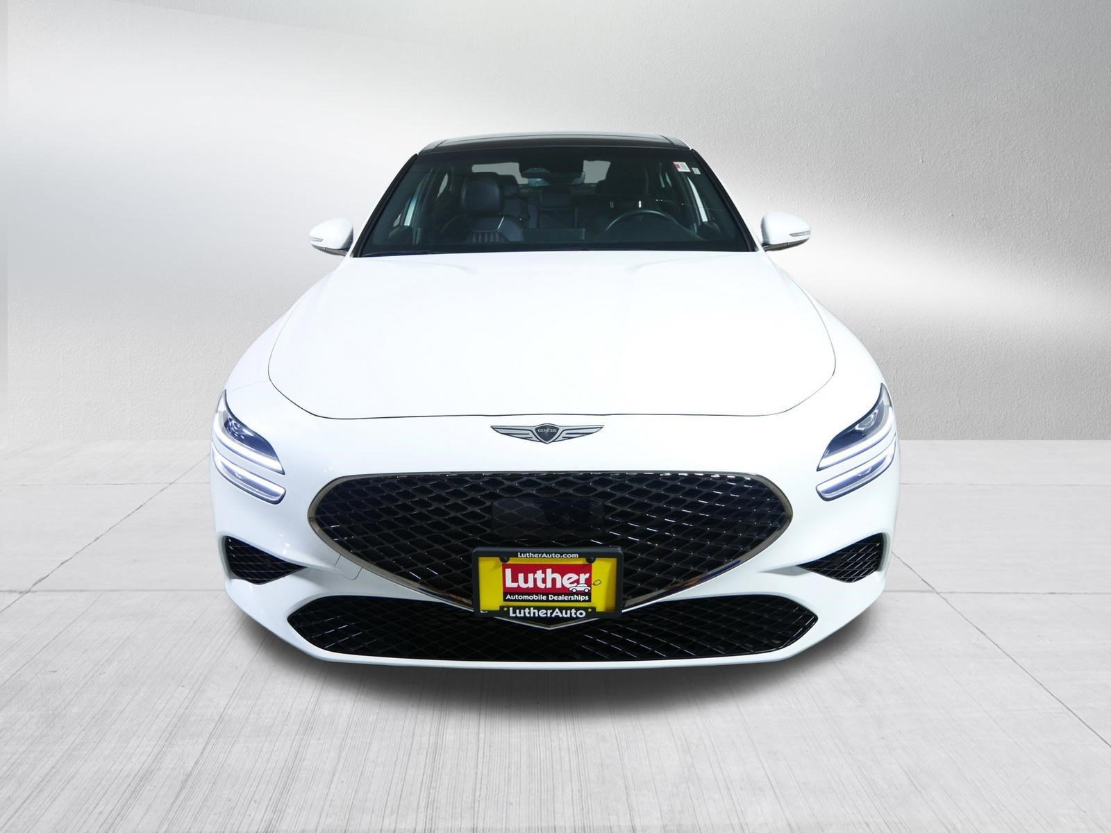 Certified 2025 GENESIS G70 Sport Advanced with VIN KMTG54SE8SU149608 for sale in Golden Valley, Minnesota