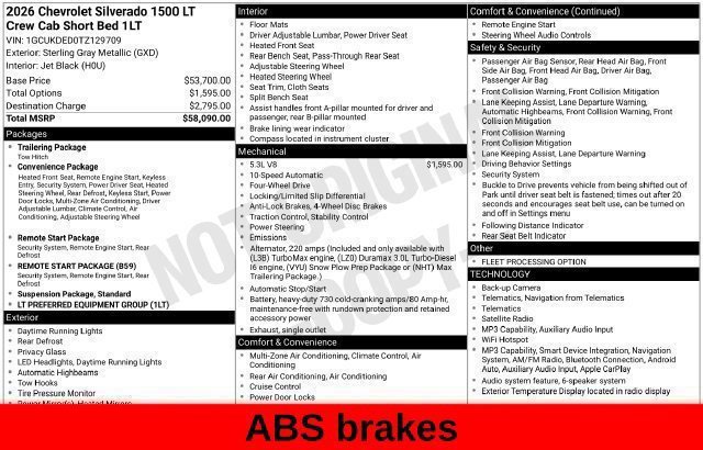 Used 2026 Gray Chevrolet LT image 55