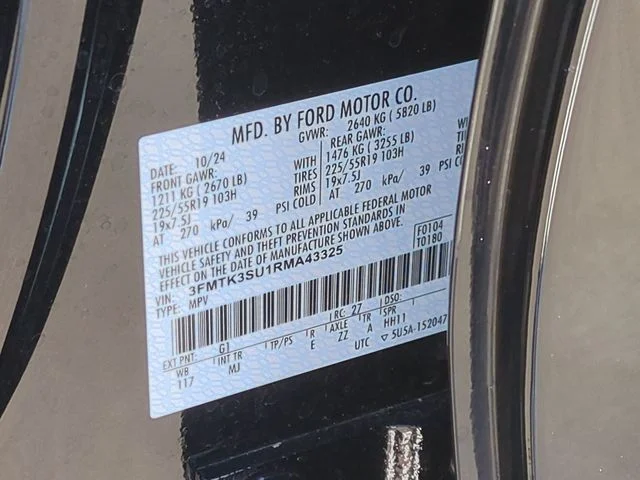 Used 2024 Black Ford Premium image 38