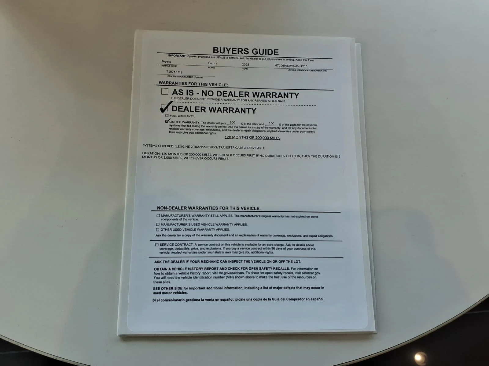 Certified Used 2025 Midnight Black Metallic TOYOTA XSE image 32