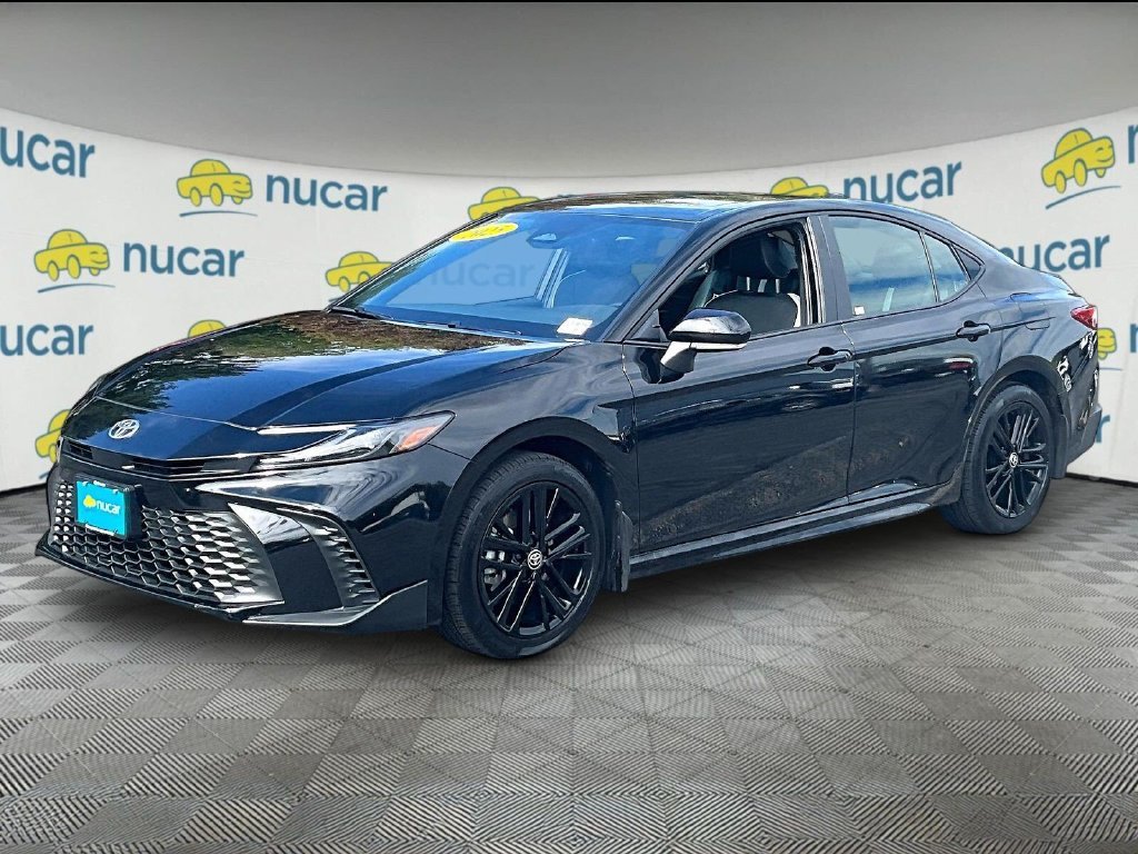 Used 2025 Black Toyota SE image 3