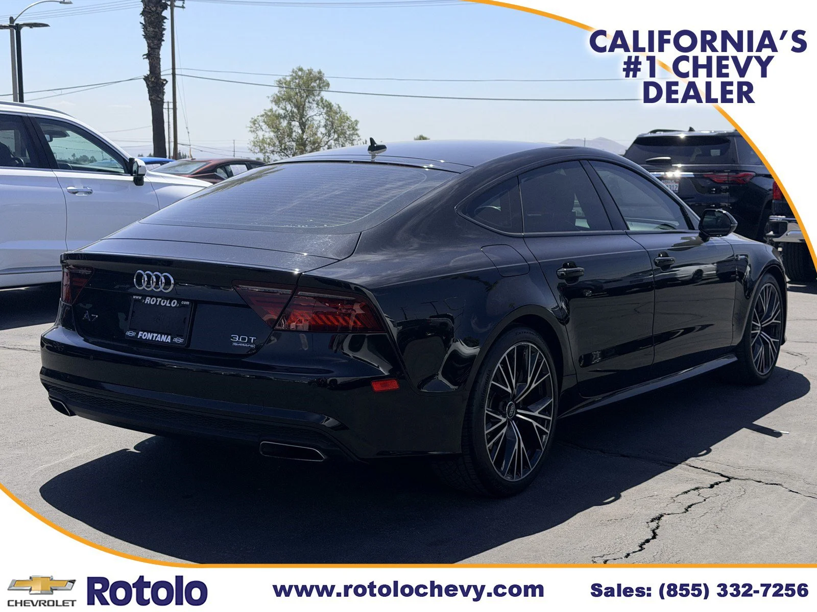 Used 2018 Black Audi Premium Plus image 6