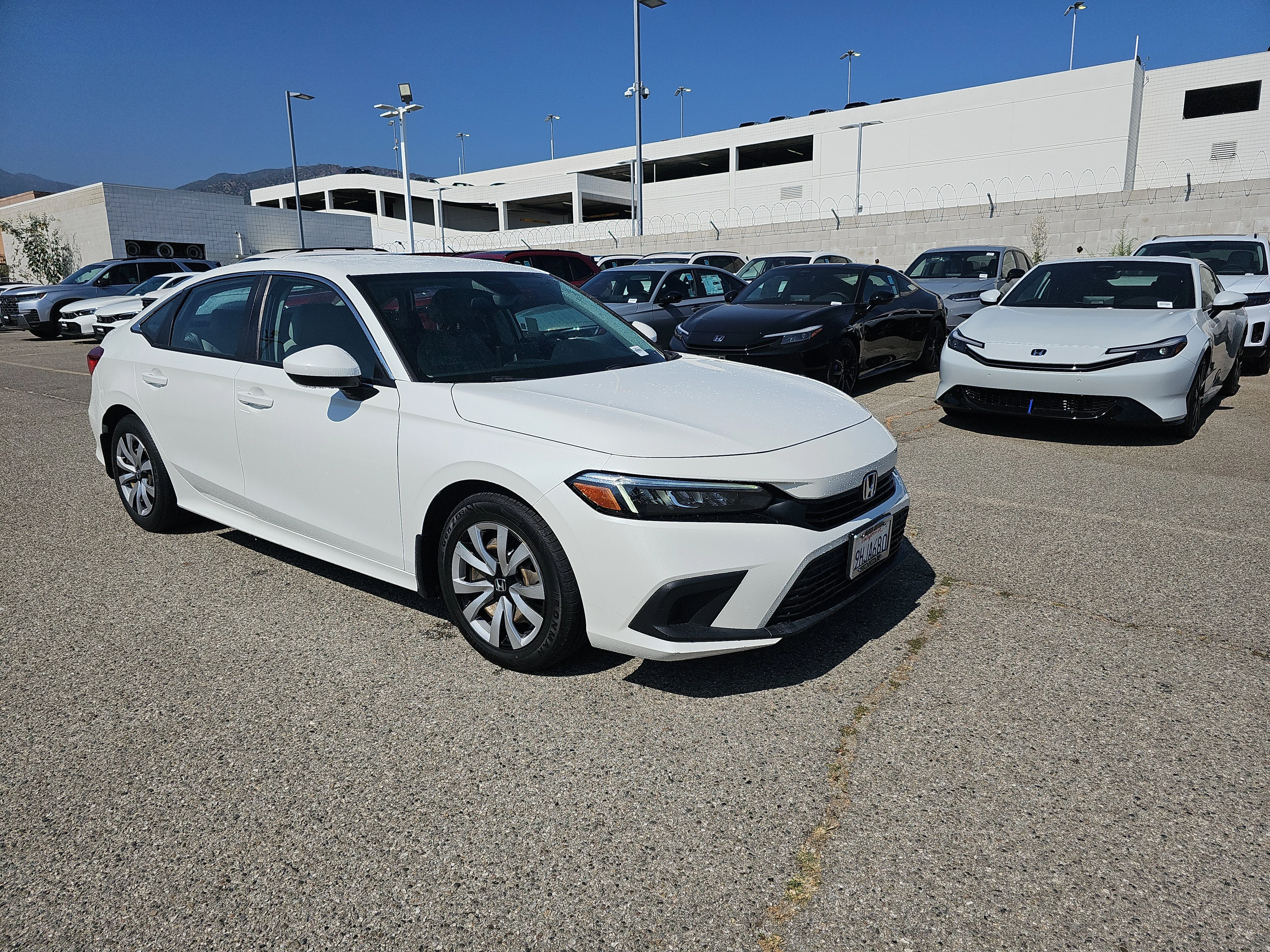 Used 2023 Meteorite Gray Metallic Honda LX image 3